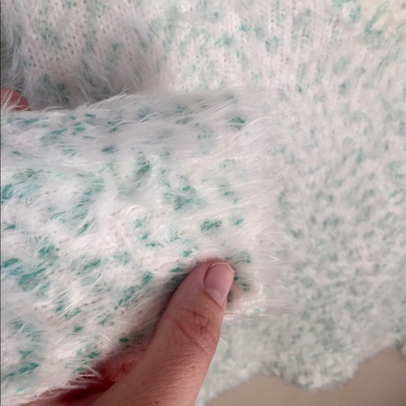 Justice Furry Sweater- EUC, soft and cute! - Picture 3 of 4